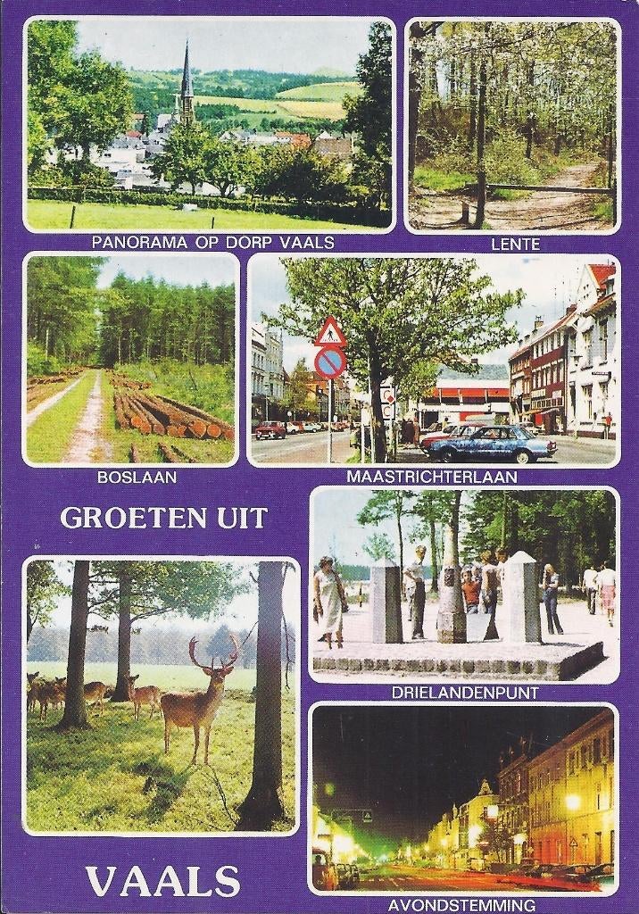 Vaals -- Ongelopen Ansichtkaart A1009, Verzamelen, Ansichtkaarten | Nederland, Ophalen of Verzenden, 1980 tot heden, Gelopen, Limburg
