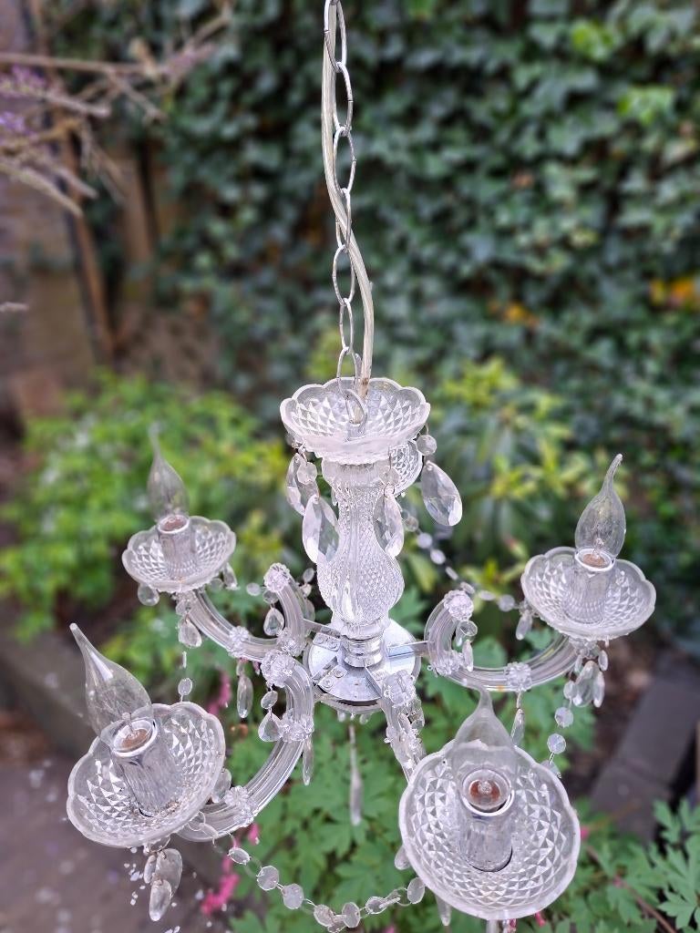 Kroonluchter lamp, Ophalen, Gebruikt, Kunststof