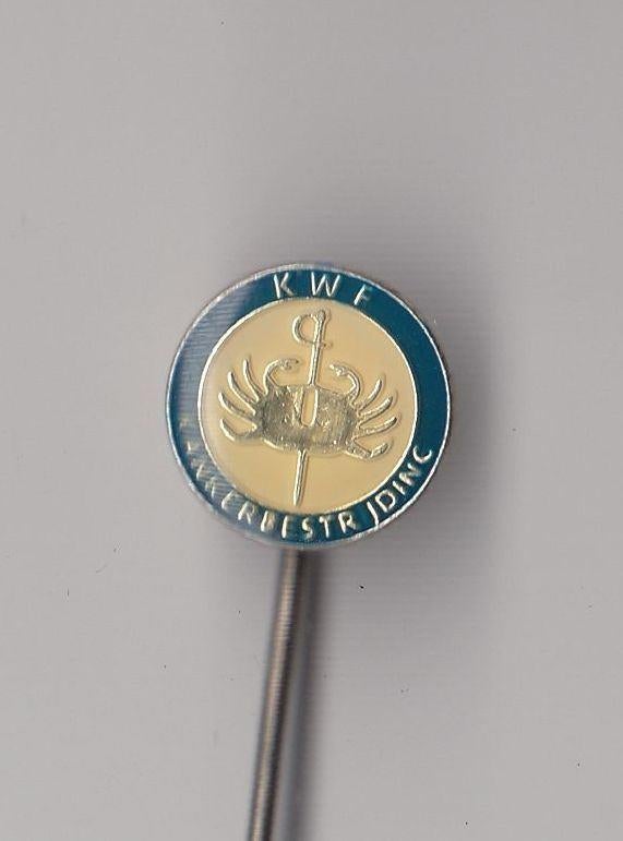 KWF Kankerbestrijding speldje, Verzamelen, Speldjes, Pins en Buttons, Gebruikt, Niet vindbaar, Niet vindbaar, Speldje of Pin