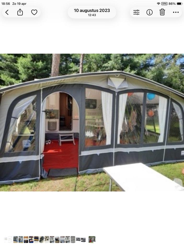 Dorema Caravan voortent maat 11, Ophalen, Zo goed als nieuw