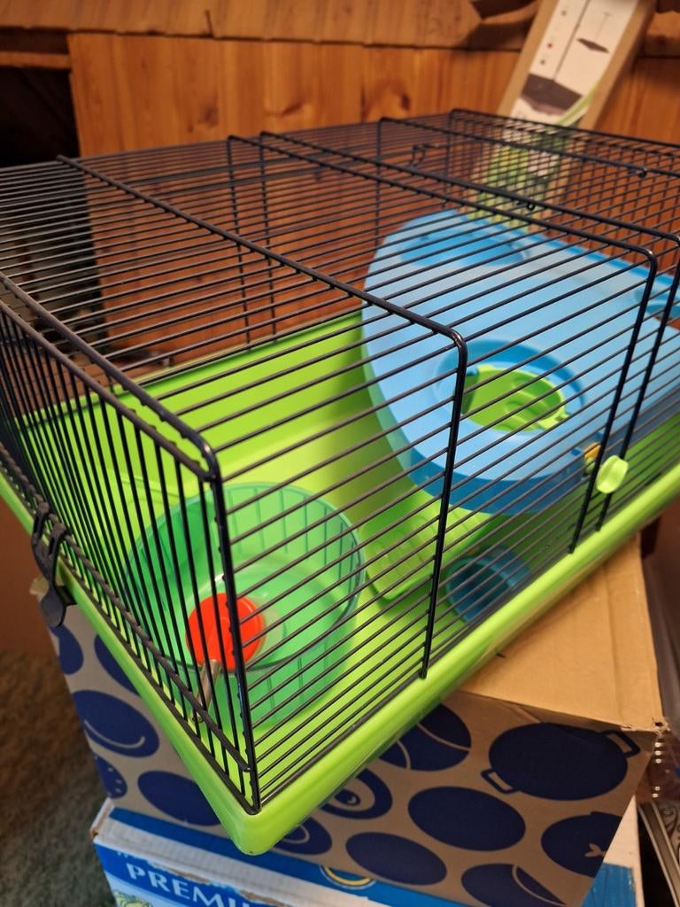 Hamster verblijf/kooi, Dieren en Toebehoren, Ophalen, Zo goed als nieuw