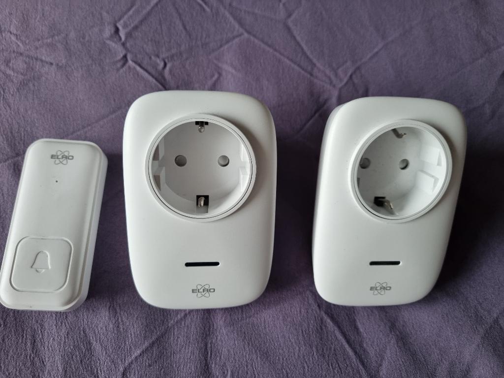 Expo deurbel (ELRO DB4000) set, Huis en Inrichting, Deurbellen, Zo goed als nieuw, Draadloos, Ophalen of Verzenden