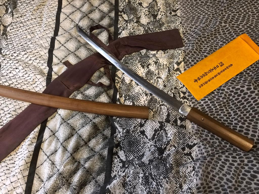 Authentiek Japans Zwaard – Tamahagane – Muromachi periode, Antiek en Kunst, Ophalen of Verzenden