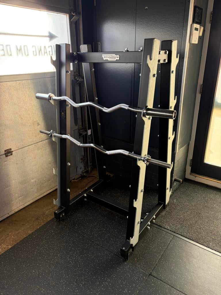 TECHNOGYM Barbell Rack, Ophalen of Verzenden, Zo goed als nieuw, Overige typen