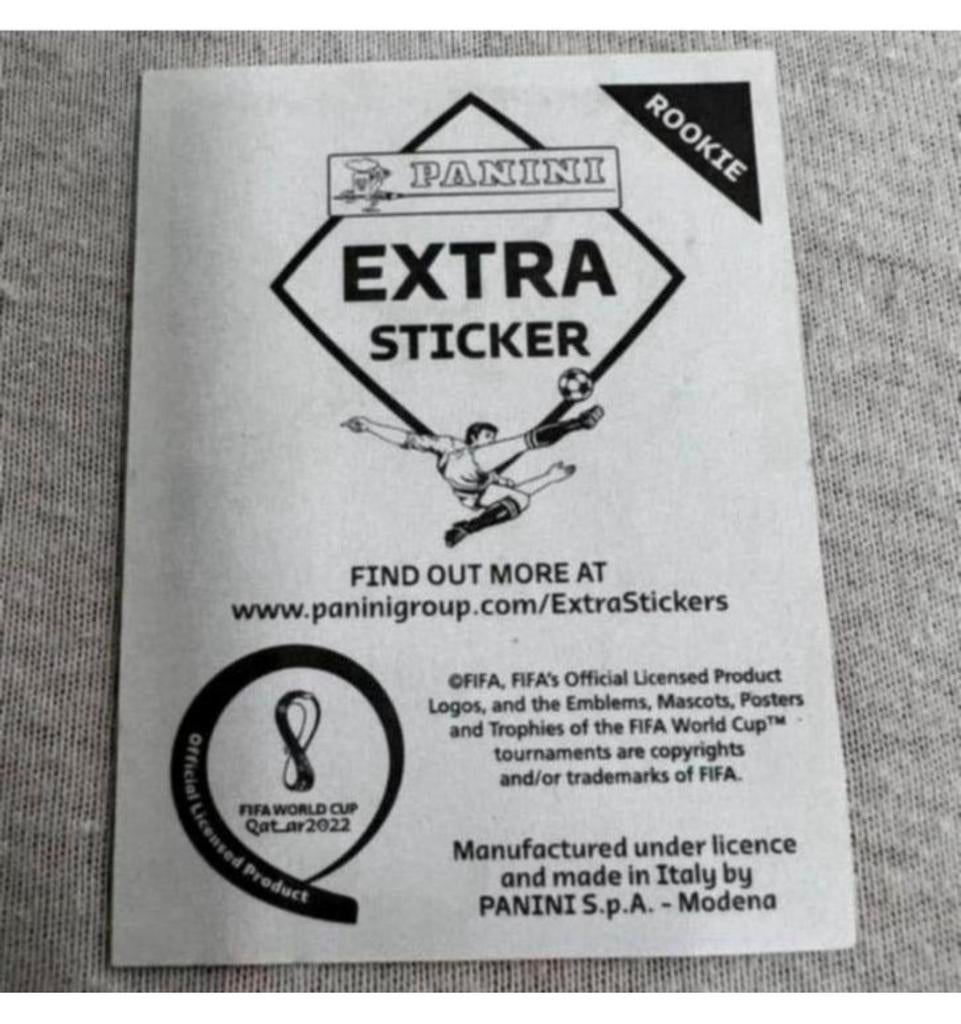 Panini Gavi Rookie extra sticker Qatar 2022 A17 spain spanje, Buitenlandse clubs, Nieuw, Ophalen of Verzenden, H