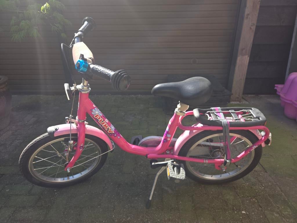 Puky kinderfiets roze 16 inch, Fietsen en Brommers, Fietsen | Kinderfietsjes, Ophalen