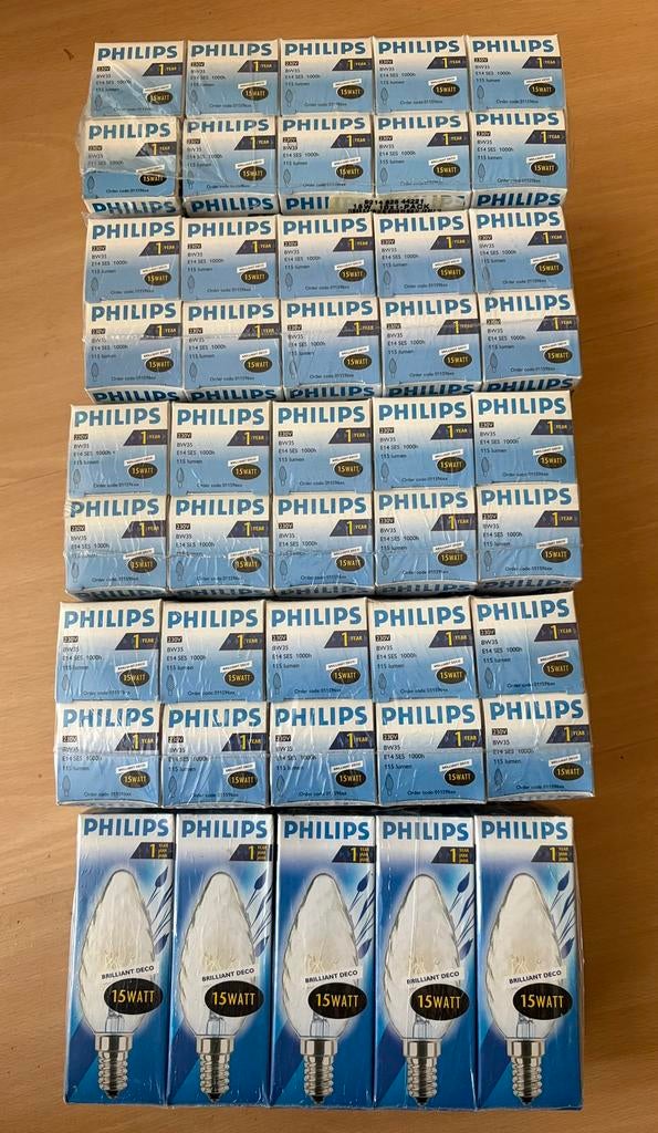 15 Watt peertjes, E14 (kleine fitting) Brilliant Deco, Minder dan 30 watt, Gloeilamp, E14 (klein), Nieuw