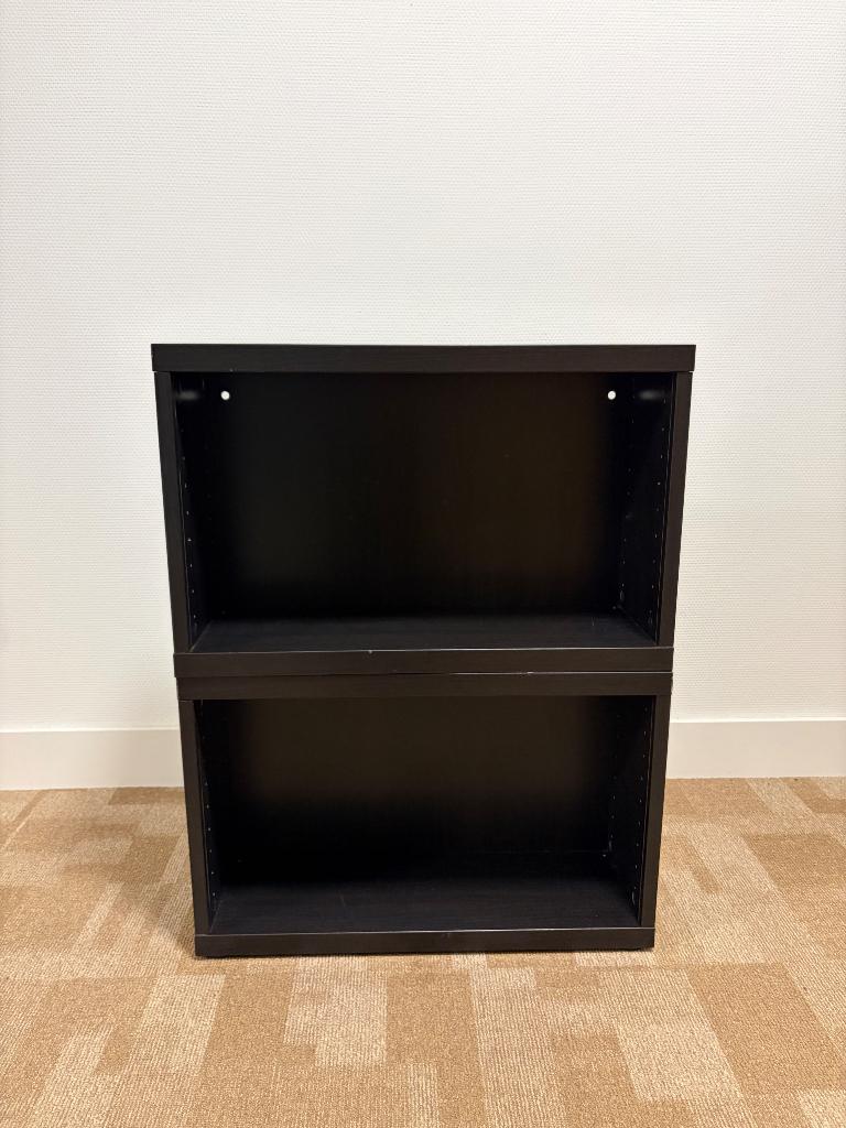 Ikea Besta kastjes zwart, Ophalen, Gebruikt