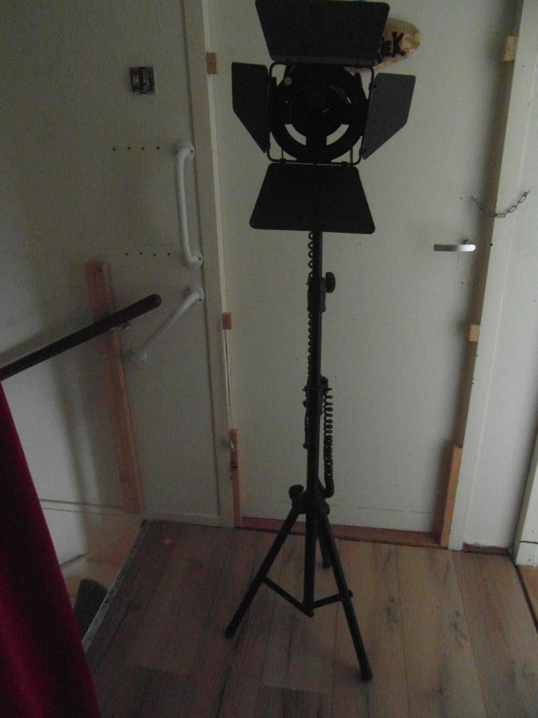 Studio lamp op statief, Ophalen, Vintage, Zo goed als nieuw, Minder dan 100 cm