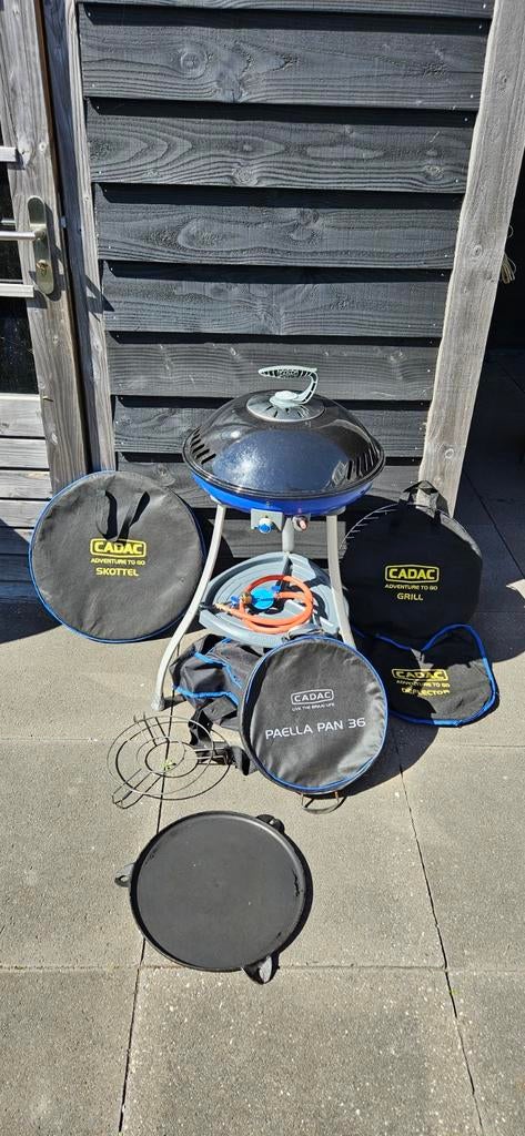 Cadac Carri Chef Skottelbraai met accessoires, Caravans en Kamperen, Kampeeraccessoires, Gebruikt, Ophalen