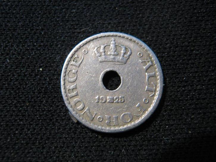 Noorwegen 10 Ore 1925, koning Haakon VII #150, Postzegels en Munten, Munten | Europa | Niet-Euromunten, Losse munt, Overige landen