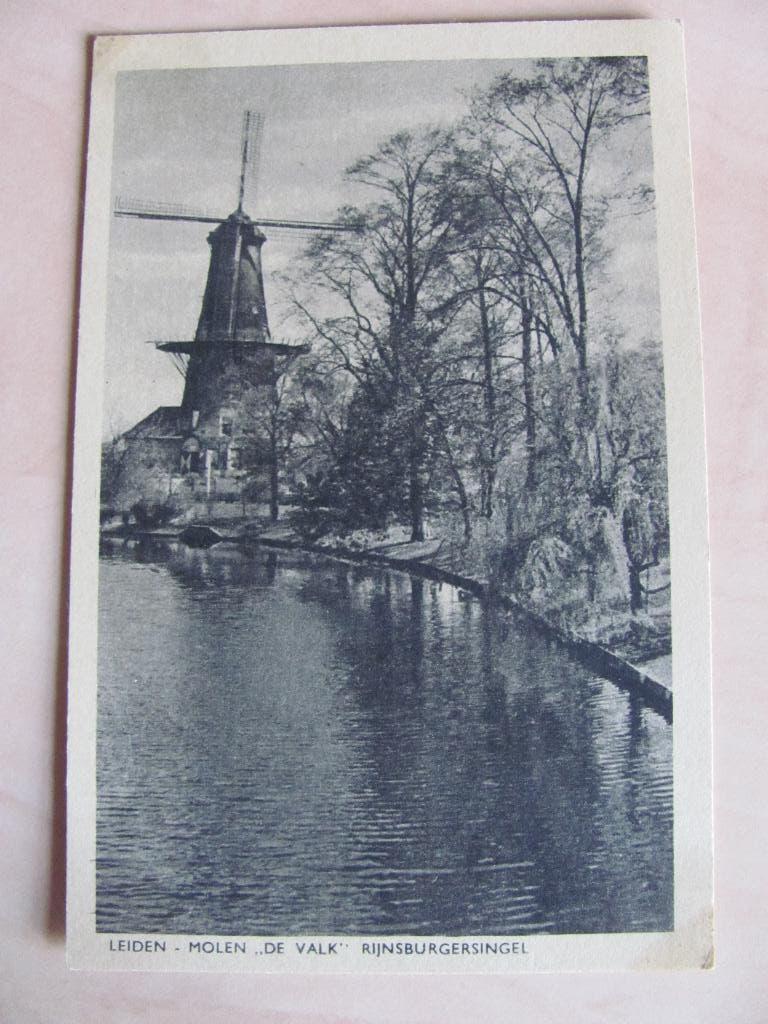 Leiden, molen de Valk Rijnsburgersingel, Ophalen of Verzenden, 1920 tot 1940, Zuid-Holland