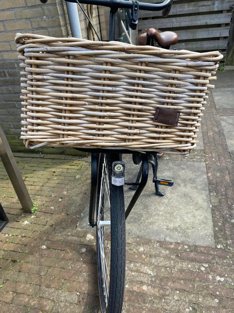 Rieten mand voor op rek op de fiets!, Ophalen, Gebruikt, Fietsmand