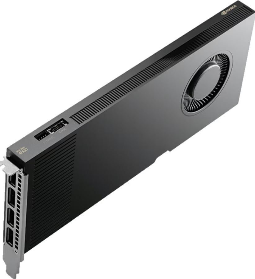 Nvidia RTX Pro 4000 16GB 4x DisplayPort Nieuw, DisplayPort, GDDR6, PCI-Express 4, Nieuw
