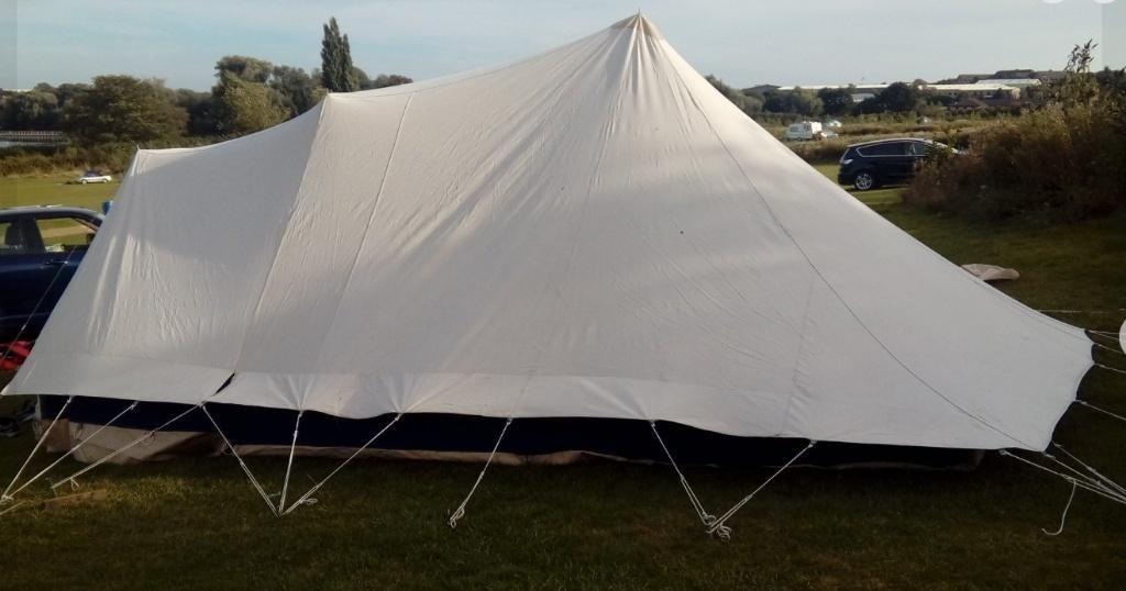 tent Atlanta 6 dws de witte, Ophalen, Gebruikt, Tot en met 4
