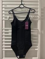 Nieuwe Zwarte body shapewear bodysuit mt L zwart HeyShape, Ophalen of Verzenden, Zwart, Body of Korset