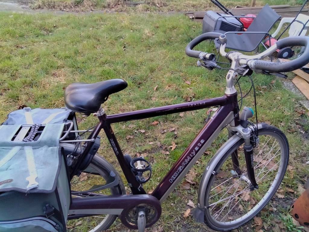 Herenfiets Koga Miyata zonder display, Fietsen en Brommers, Elektrische fietsen, Ophalen of Verzenden, Gebruikt, Minder dan 30 km per accu