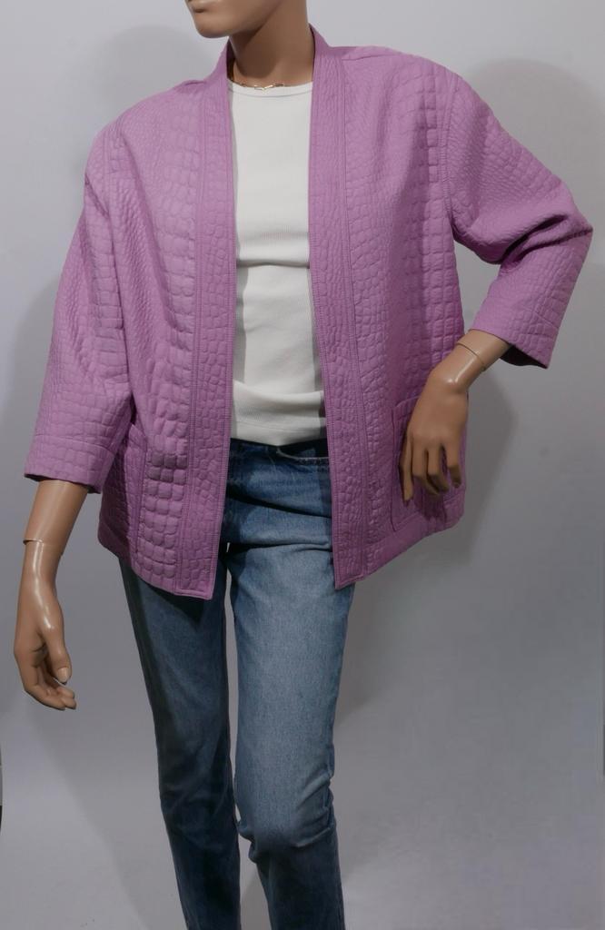 STUDIO ANNELOES lila roze padded jasje maat S ZGAN, Kleding | Dames, Jasjes, Kostuums en Pakken, Zo goed als nieuw, Maat 36 (S)