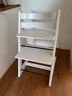 Stokke Tripp Trapp stoel wit, Ophalen, Gebruikt, Meegroeistoel