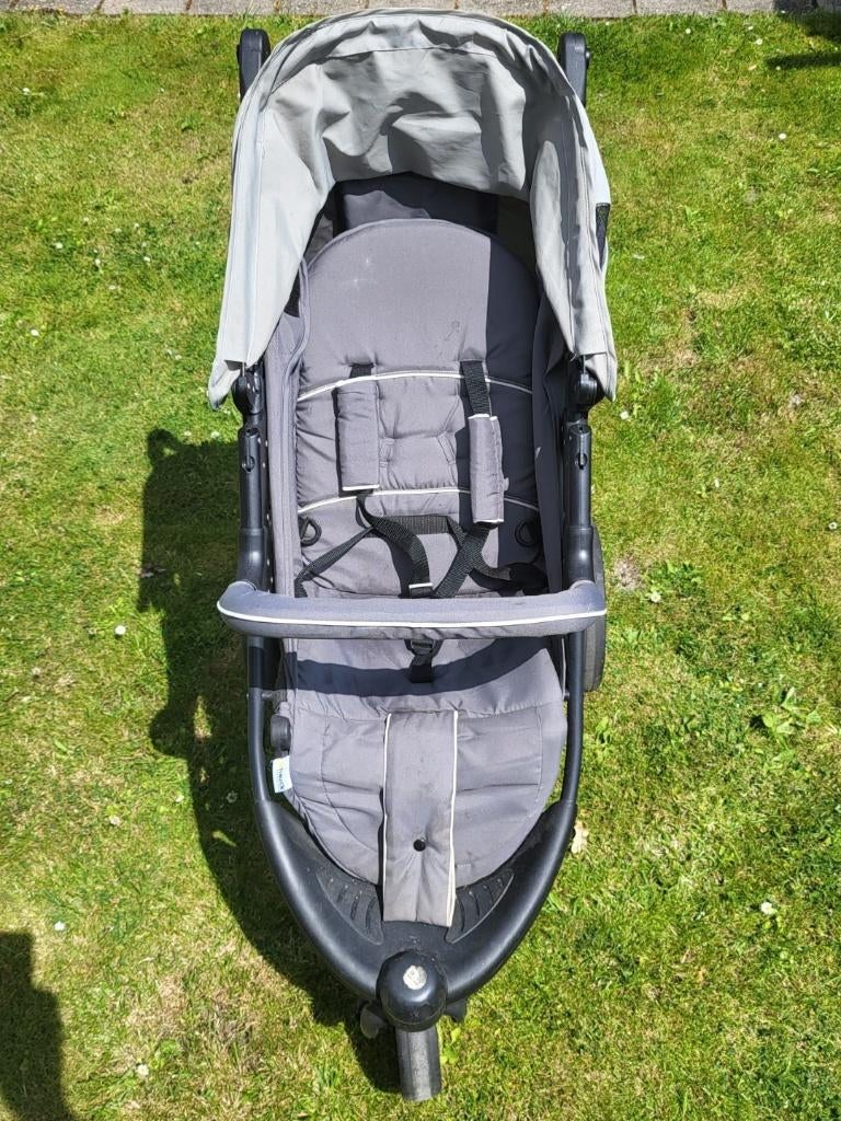 Buggy Hauck Runner, Kinderen en Baby's, Buggy's, Zo goed als nieuw, Overige merken, Regenhoes, Verstelbare rugleuning, Zonnekap