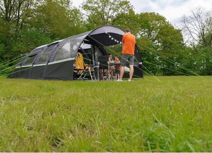 Obelink Portico 6 Easy Air tunneltent, Caravans en Kamperen, Tenten, tot en met 6, Zo goed als nieuw, Ophalen