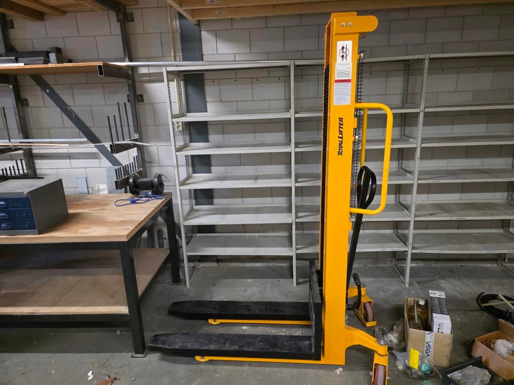 Handstapelaar 1000 kg - Handmatig, Ophalen of Verzenden
