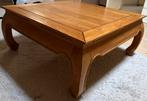 Opium teakhouten salontafel, Ophalen, Gebruikt, 50 tot 100 cm, 50 tot 100 cm
