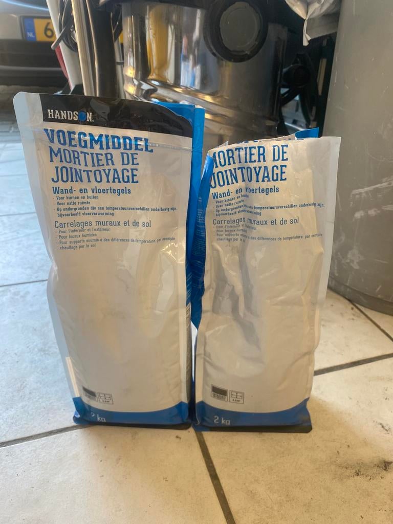 Voegmortel / voegmiddel antraciet, Overige typen, Nieuw, 10 m² of meer, Overige materialen