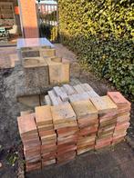 Diverse stenen voor tuin of bouw, Tuin en Terras, Tegels en Klinkers, Ophalen, Gebruikt, Beton, Klinkers
