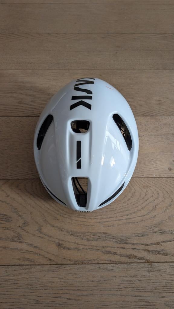 Kask Utopia Fietshelm Maat M - Wit met klein plekje, Ophalen, Gebruikt, Heer of Dame, Kask