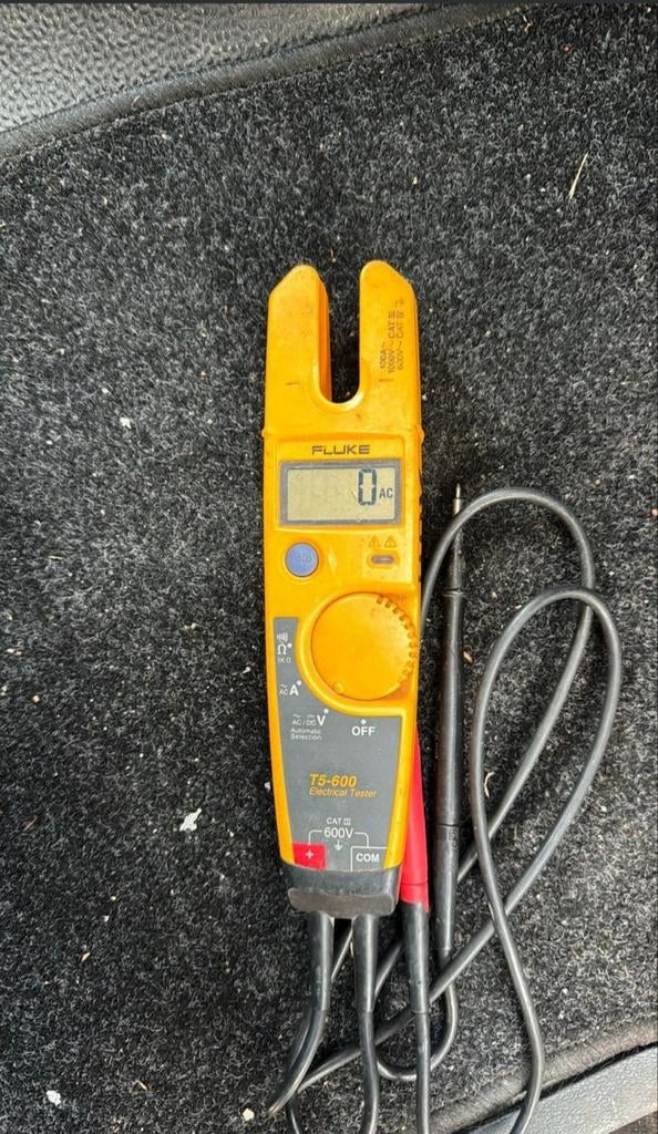 Fluke T5-600 Elektrische Multimeter - Perfect Werkend, Ophalen of Verzenden, Gebruikt, Multimeter