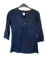 Blauwe H&M blouse, Verzenden, Zo goed als nieuw, Maat 36 (S), Blauw
