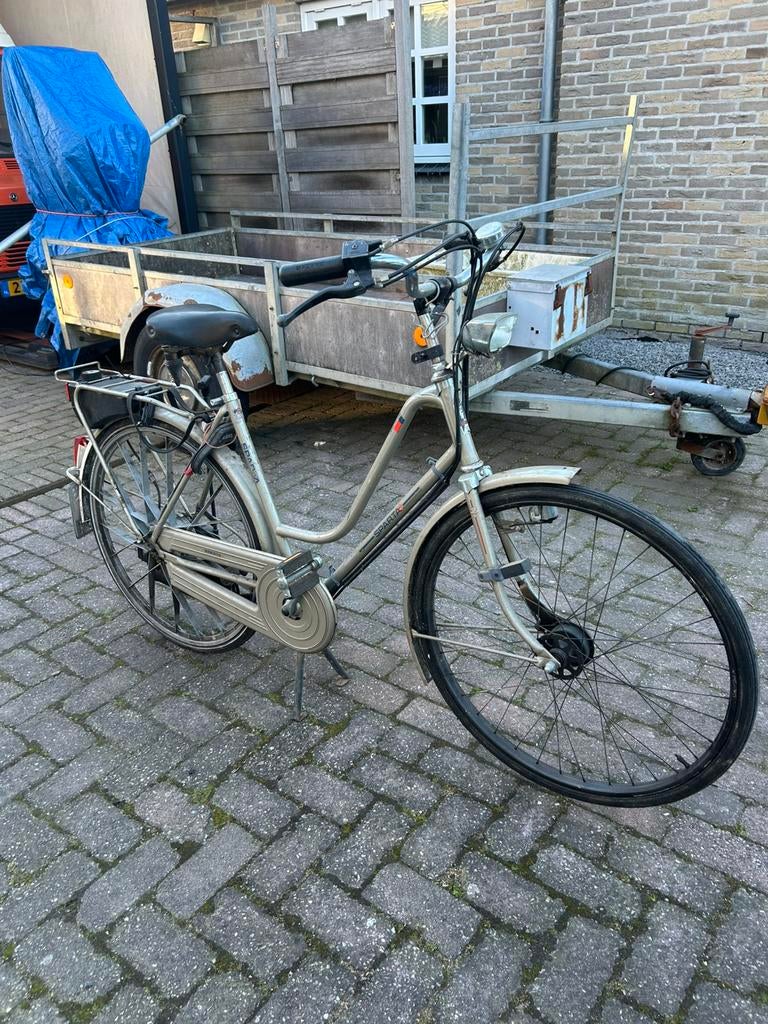 Spartamet snorfiets blauw kenteken, Ophalen, Gebruikt, Sparta