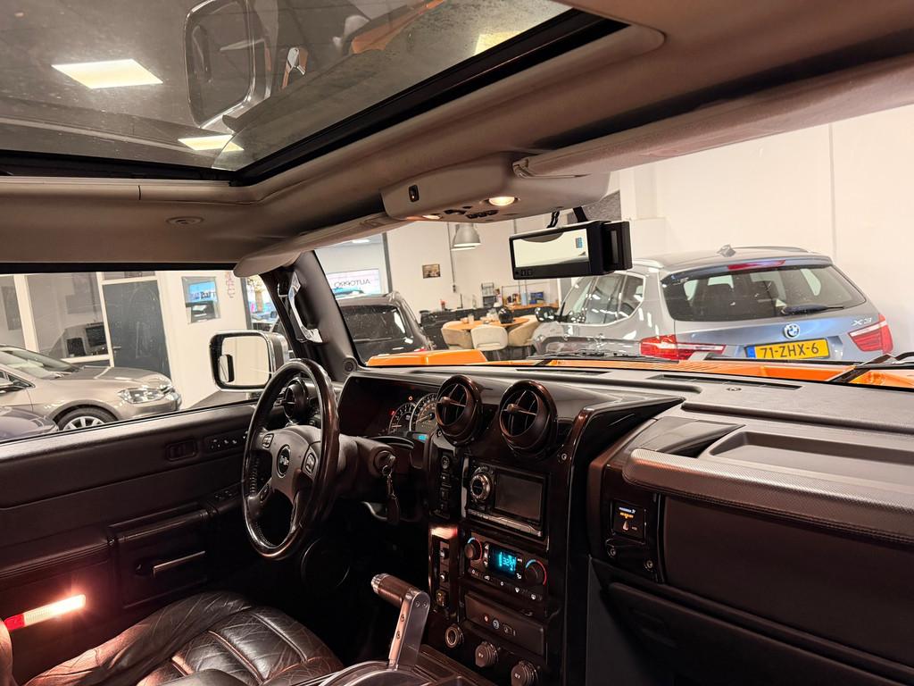 Hummer H2 Grijskenteken | LPG, Auto's, Hummer, Automaat, 4x4, Gebruikt, Leder