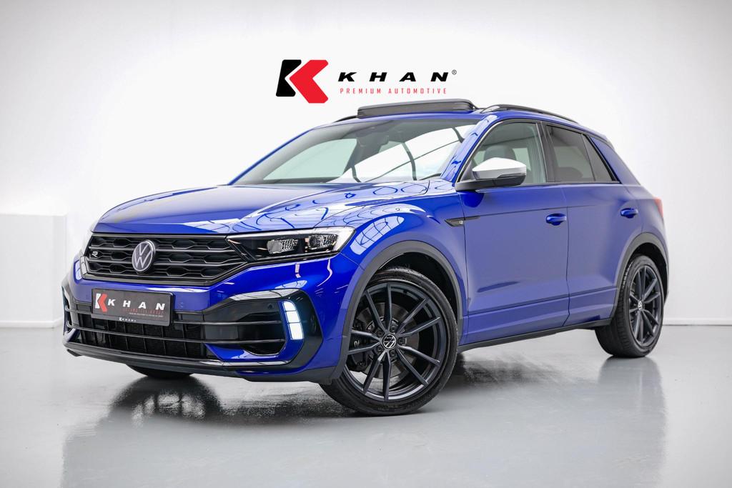 Volkswagen T-Roc 2.0 TSI 4Motion R |Pano|Akra|Dodehoek|Beats, Automaat, Gebruikt, 1984 cc, Blauw