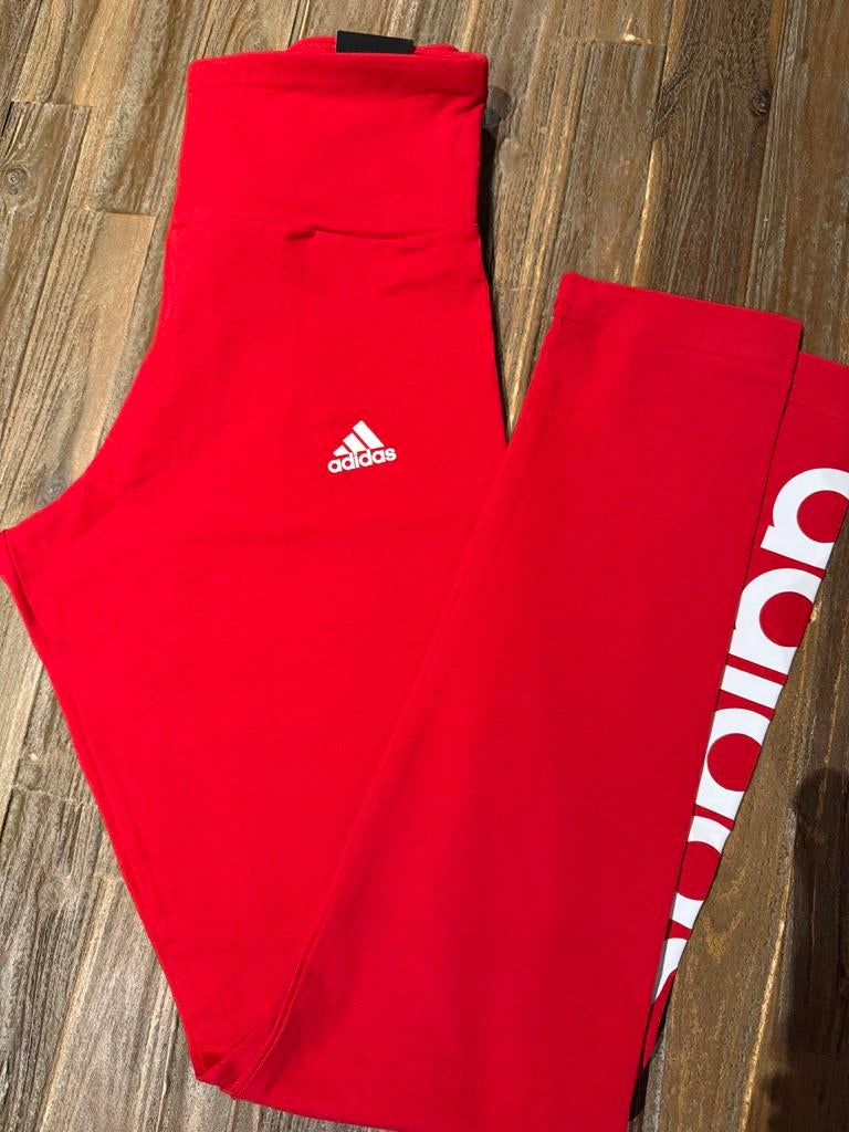 Adidas Sportlegging Rood - maat S, Kleding | Dames, Sportkleding, Ophalen of Verzenden, Nieuw, Rood, Fitness of Aerobics