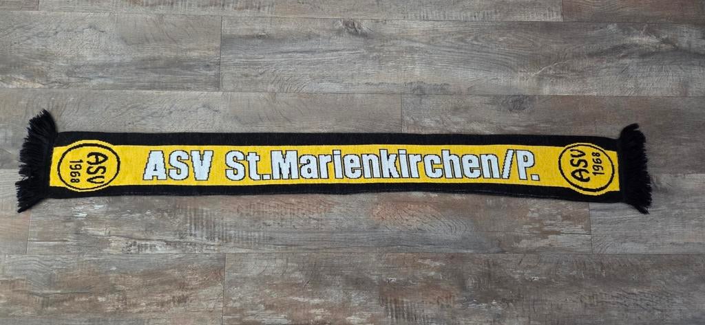 Sjaal ASV St. Marienkirchen, Verzamelen, Ophalen of Verzenden, Zo goed als nieuw, Buitenlandse clubs, Vaantje of Sjaal