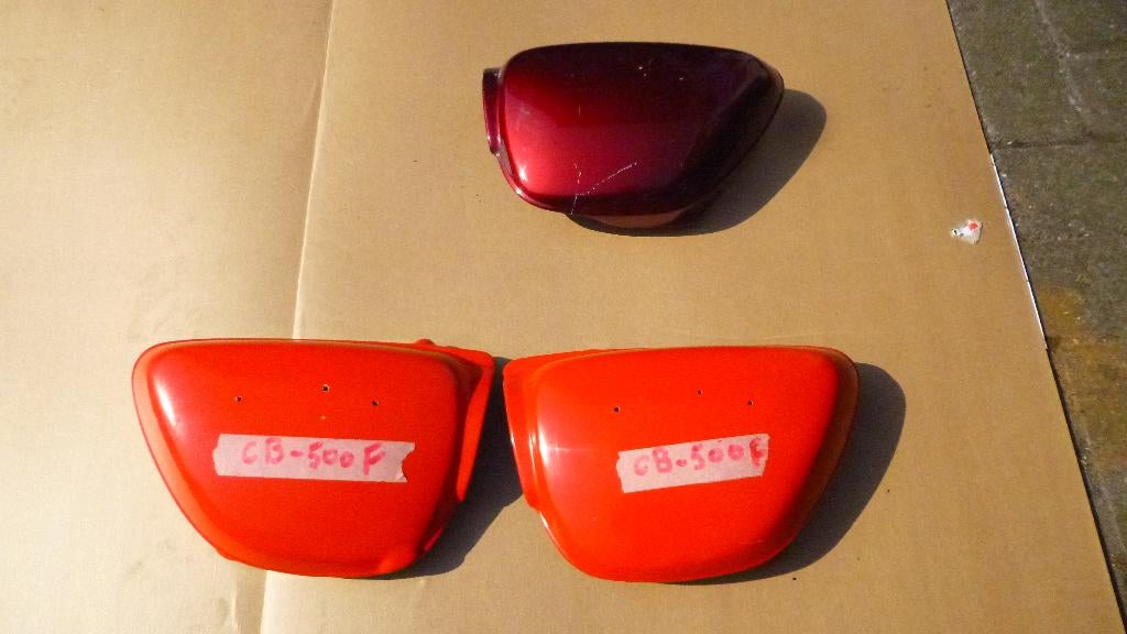 Honda CB 500 F  3x zijkapjes, Motoren, Onderdelen | Oldtimers, Ophalen of Verzenden, Gebruikt