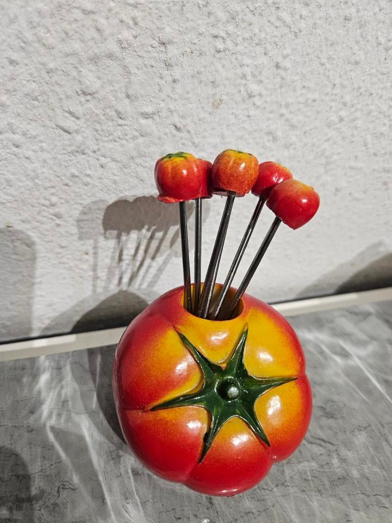 Leuke Tomaten Cocktailprikkers Set, Ophalen of Verzenden, Nieuw