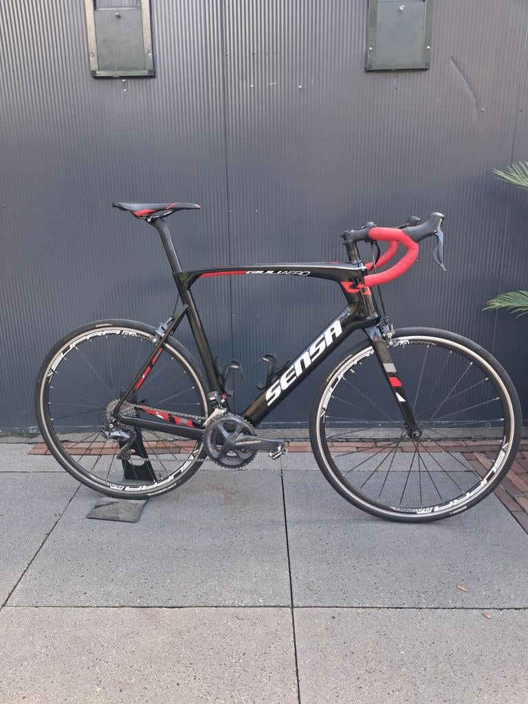 Sensa giulia aero, Fietsen en Brommers, Fietsen | Racefietsen, Overige merken, Carbon, Ophalen of Verzenden, Zo goed als nieuw