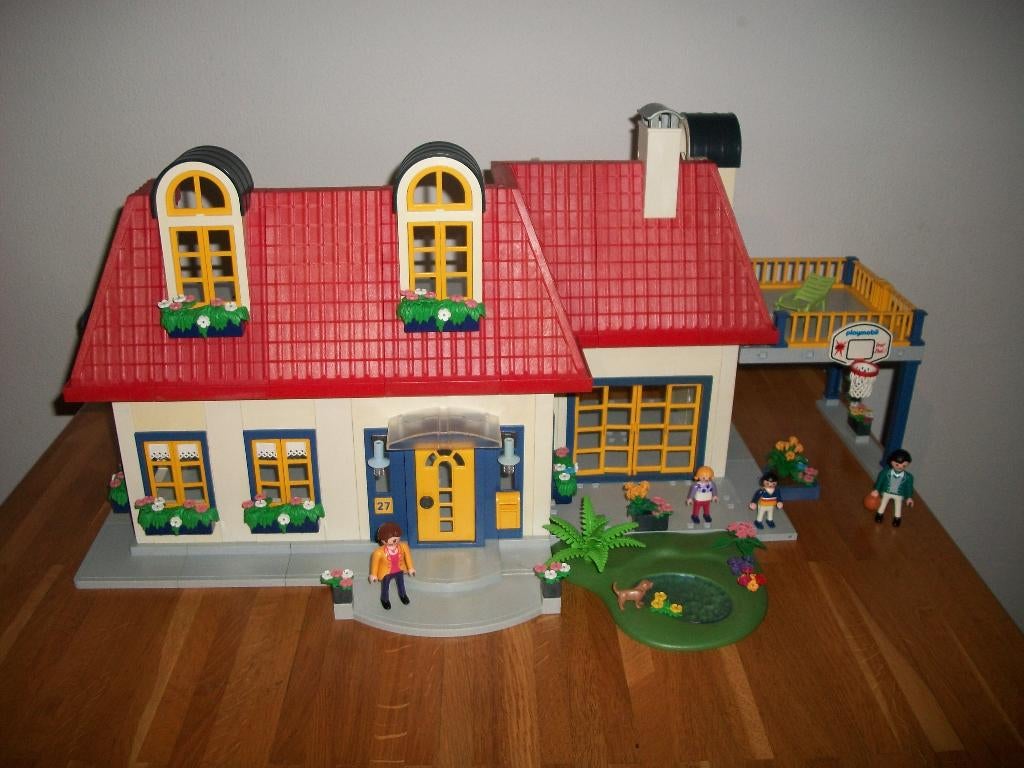 3965 het moderne woonhuis, Kinderen en Baby's, Speelgoed | Playmobil, Ophalen of Verzenden, Gebruikt, Complete set