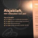 Te koop Pearle Opticien kortingsbon., Tickets en Kaartjes, Overige Tickets en Kaartjes, Eén persoon