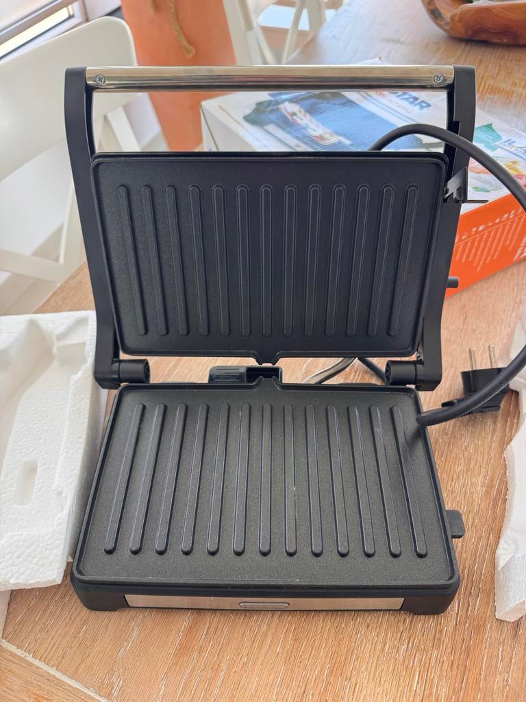 Tristar Grillplaat Contactgrill, Ophalen of Verzenden, Zo goed als nieuw