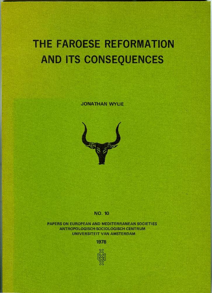 The Faroese reformation and its consequences, Boeken, Wetenschap, Zo goed als nieuw, Sociale wetenschap, Ophalen of Verzenden