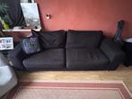 Zwarte bank, Ophalen, Gebruikt, Driepersoons, 75 tot 100 cm
