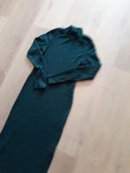 Jurk Lange dun gebreide jurk nieuw maat xs groen, Nieuw, Ophalen of Verzenden, Maat 34 (XS) of kleiner, Onder de knie