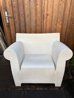 Kartell Bubble Club stoel / loveseat zink wit, Ophalen, Gebruikt, Overige materialen