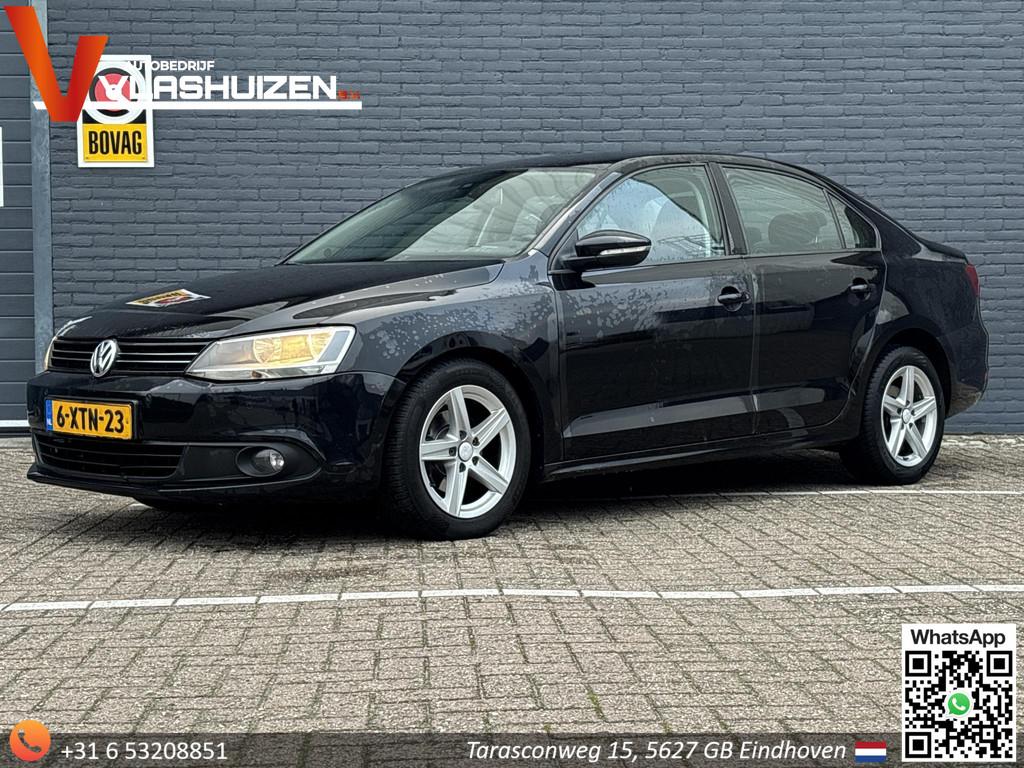 Volkswagen Jetta 1.6 TDI Highline BlueMotion | Climate | Cru, Auto's, Volkswagen, Voorwielaandrijving, Euro 5, Stof, Gebruikt