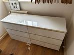 Witte Glasplaat voor IKEA MALM Ladekast - Bescherming&Stijl, Ophalen, Gebruikt, 5 laden of meer, 150 tot 200 cm