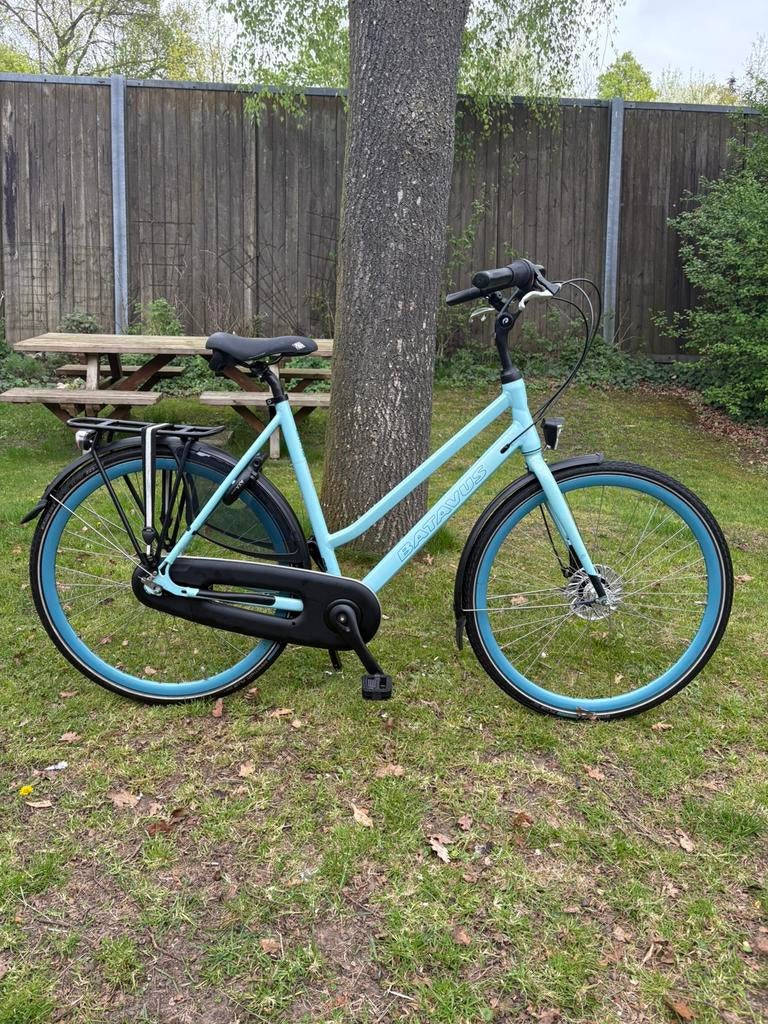 Mooie batavus dinsdag 57cm 28 inch, Fietsen en Brommers, Fietsen | Dames | Damesfietsen, Gebruikt, Batavus, Versnellingen, 56 cm of meer